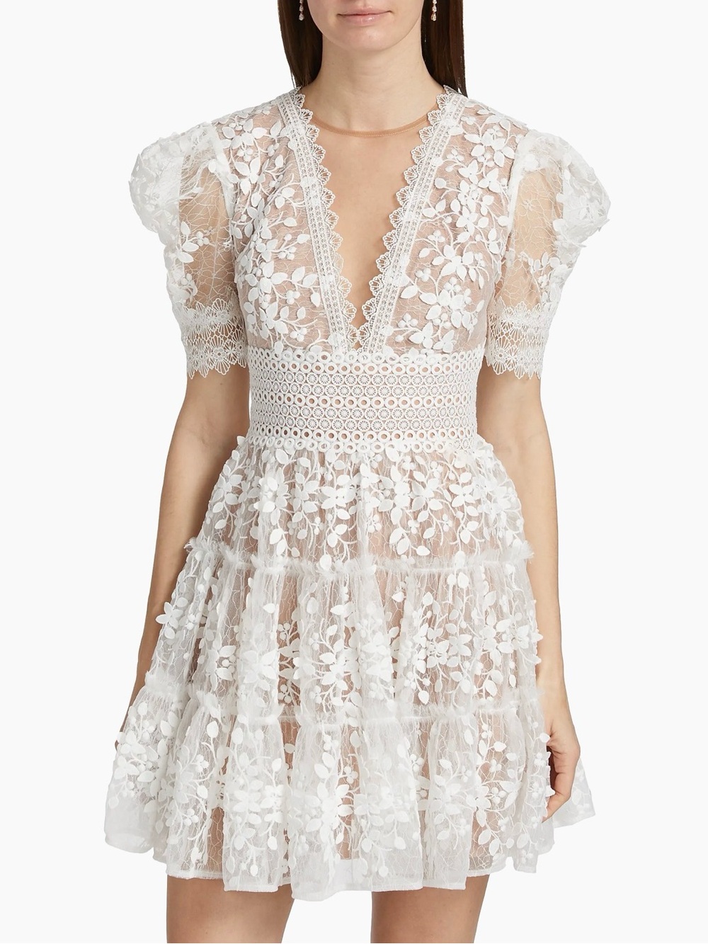 Bronx and Banco Megan Lace Minidress - Picture 2 of 15